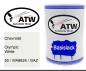 Preview: Chevrolet, Olympic White, 50 / WA8624 / GAZ: 500ml Lackdose, von ATW Autoteile West.